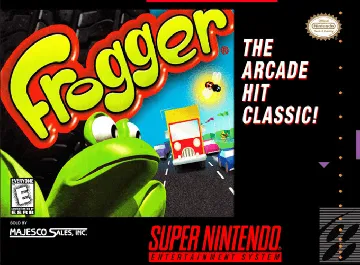 Frogger (USA) box cover front